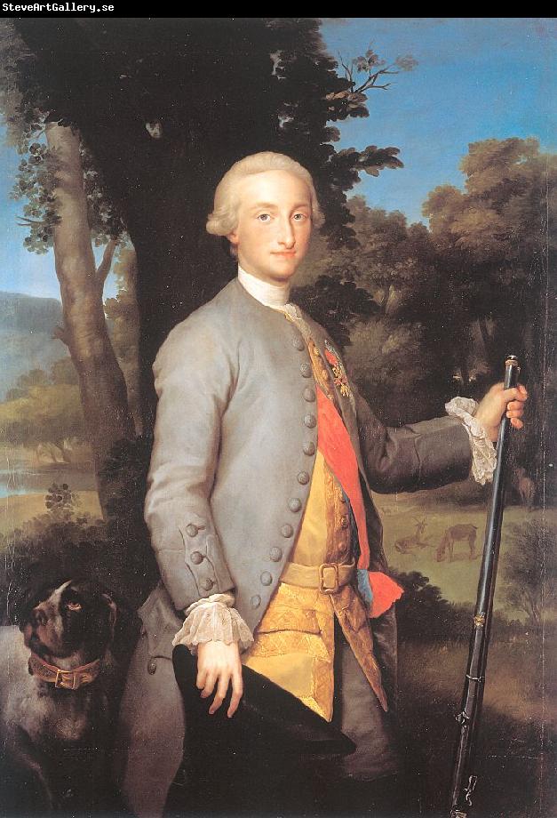 MENGS, Anton Raphael Charles IV as Prince